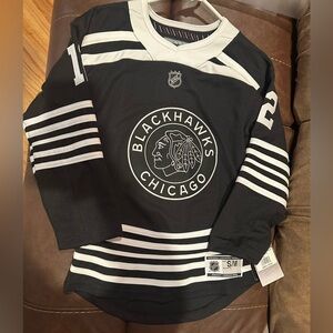 Youth S/M Chicago Blackhawks 12 DEBRINCAT Jersey. Authentic
